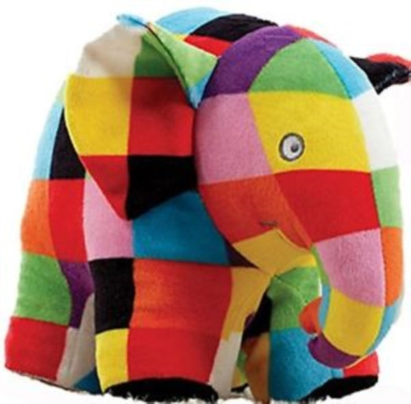 elmer elephant soft toy