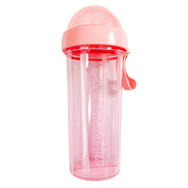 water bottle and cup in one