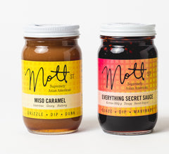 Mott St. Miso Caramel and Everything Sauces