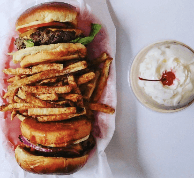 Retro Grill Burger