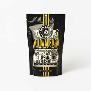 Yellow Mustard Seasoned Pretzels - Here Here Market