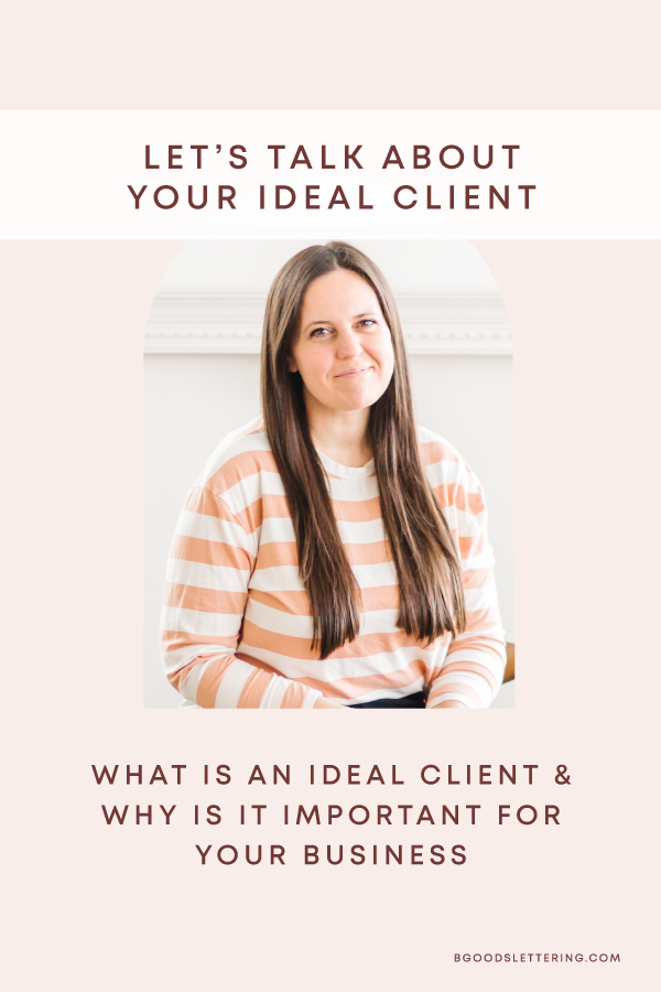 Let's talk about your ideal client