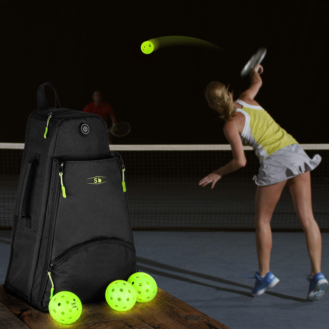 Glow In The Dark Pickleballs 6 Pack Pickleballs Shadow Ball Pickleball Outdoor Balls Usapa 9020