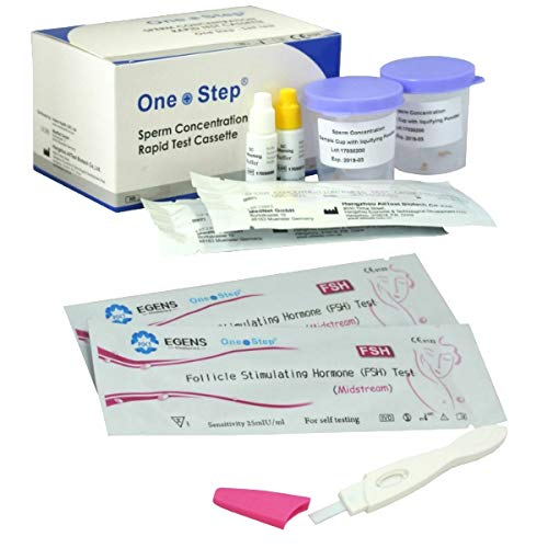 2 X Male Fertility Test Kit Active Sperm Tests 2 X Female Fertility Fsh Testing Kits 2007
