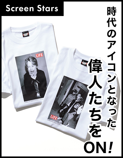 SCREEN STARS Begin限定 LIFE with SCREEN STARS S/S Tee