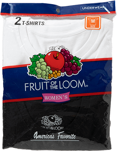 FRUIT OF THE LOOM L_FTL_20/半袖丸首2P