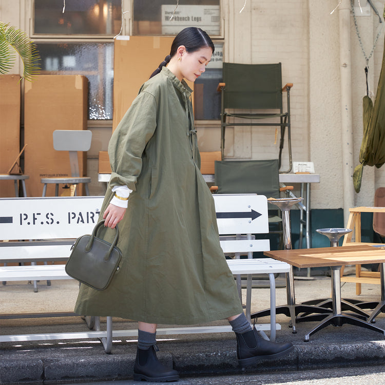 Army Twill Sanforized アーミーツイル サンフォライズド Lala Begin別注 スモックワンピース