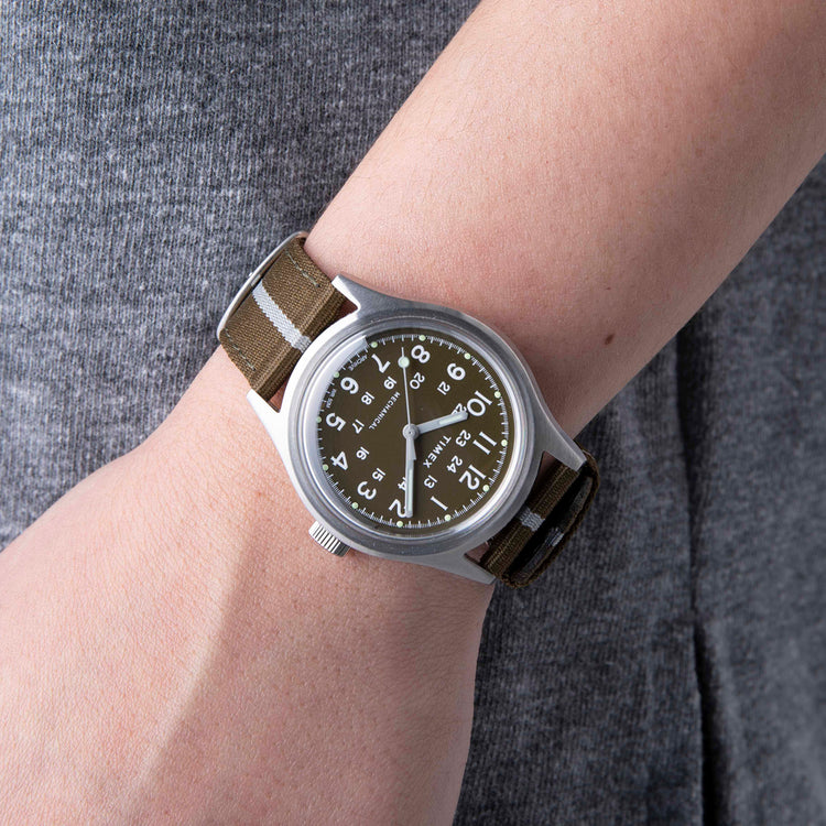 TIMEX】CAMPER MK1 MECHANICAL 手巻き 風防カスタム - 腕時計(アナログ)