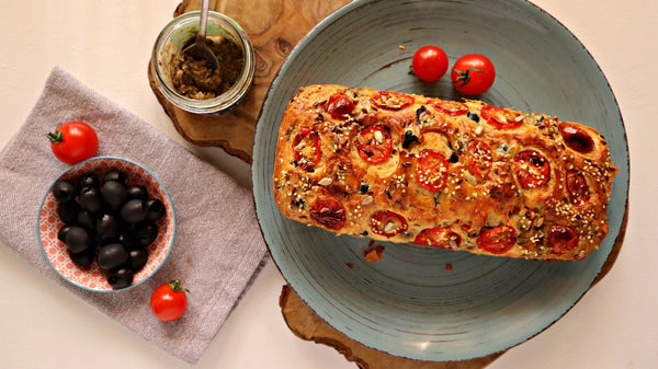 Recette Gâteau à la crème d'aubergine et aux tomates