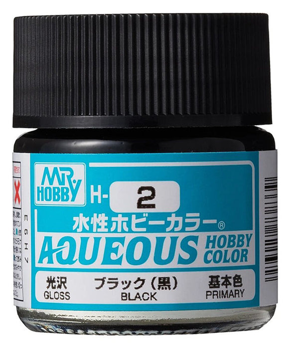 Mr.Hobby Aqueous Hobby Color H2 - Black