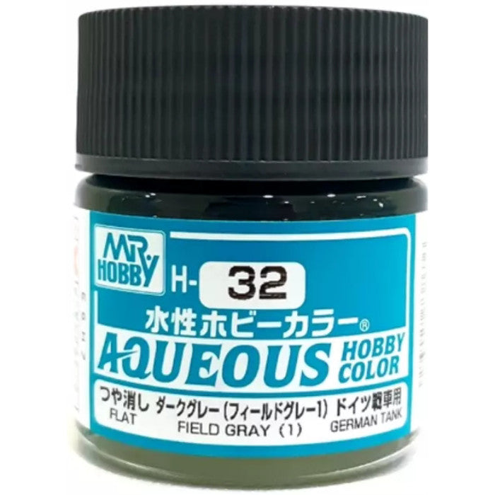 GSI Creos  Aqueous Hobby Color H32 - Field Gray (1) - Argama Hobby  - Canada