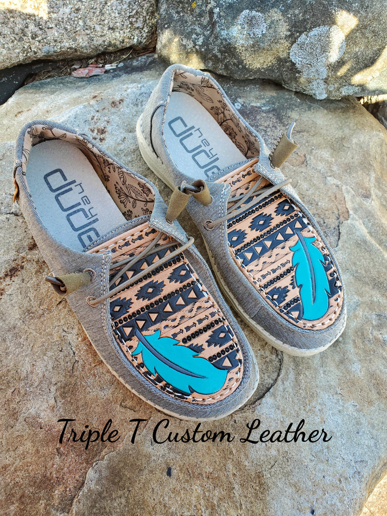 custom hey dude shoes