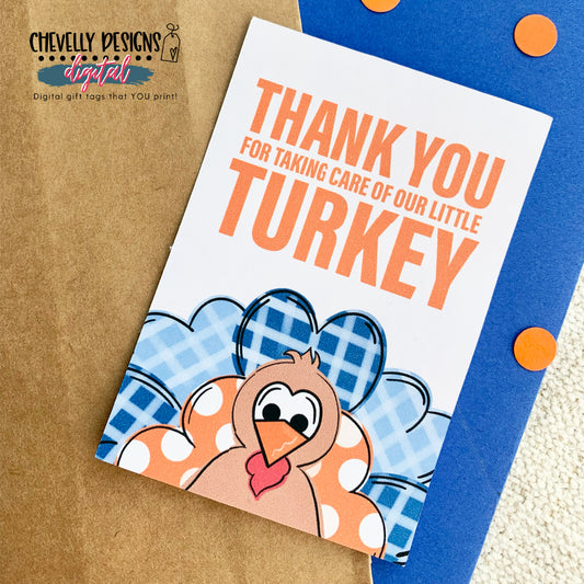 Printable Fall Thank You Gift Tags - Leopard Pumpkin - DIGITAL FILE –  Chevelly Designs