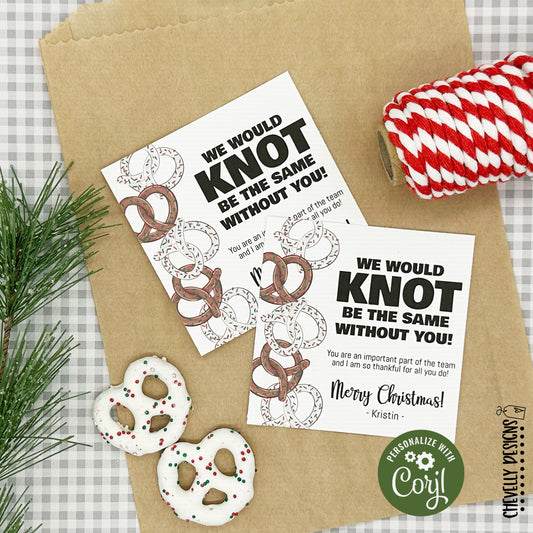 GIFT TAG, Cookie Gift Tag, We Would Crumbl Without You Gift Tag