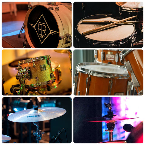 drums, drum kit, drumstick