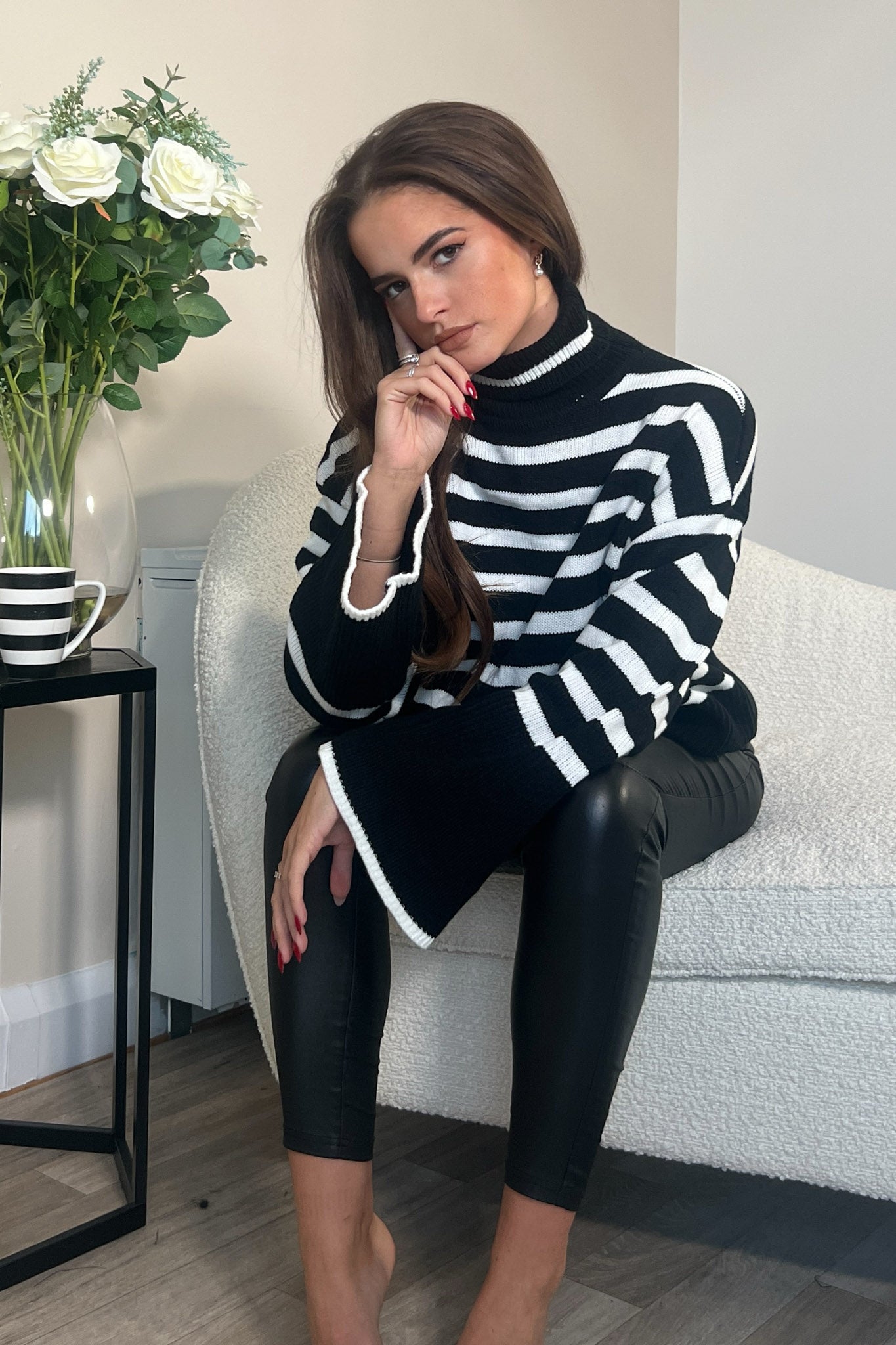 Amy Stripe Knit Jumper