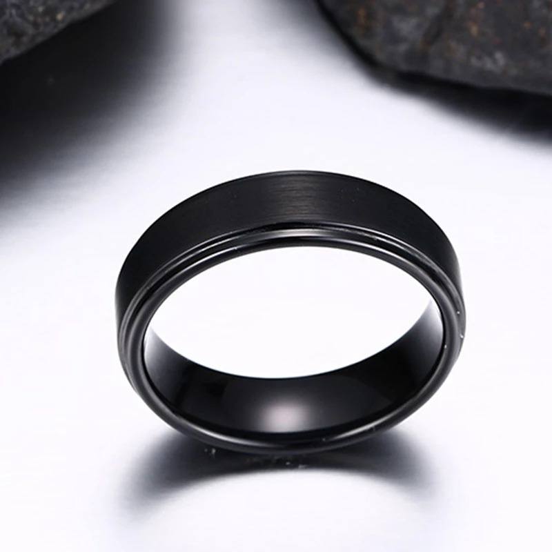 Men Wedding Bands, Tungsten rings, Black Plated, The Wakanda – Bands 4 Bros