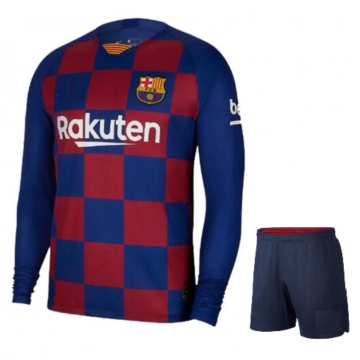 barcelona home long sleeve jersey