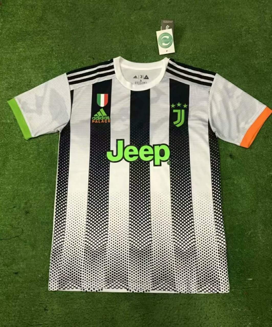 Original Ronaldo Juventus Special Palace Edition 4th Kit Jersey 201920 With Italia Logos Superior Quality