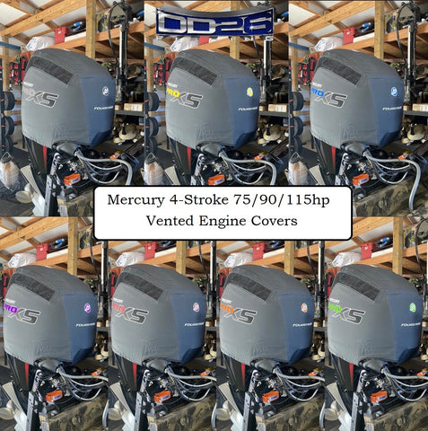 DD26 Fishing Motor Cover Mercury 2-Stroke Pro XS 200-300 SKU - 976794
