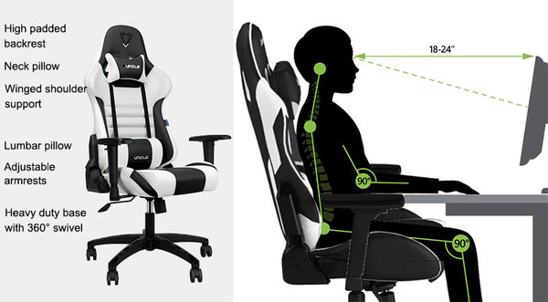 Can gaming chairs help body posture? – furglestore