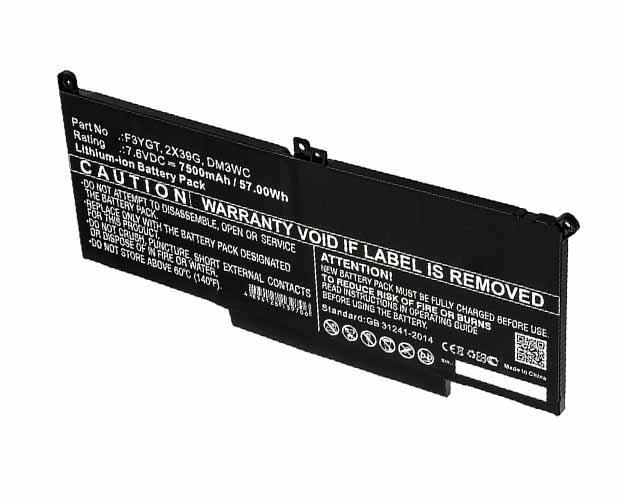 Dell Latitude 7290 Laptop Battery 7500mah Li Ion 7 6v Batteries Global