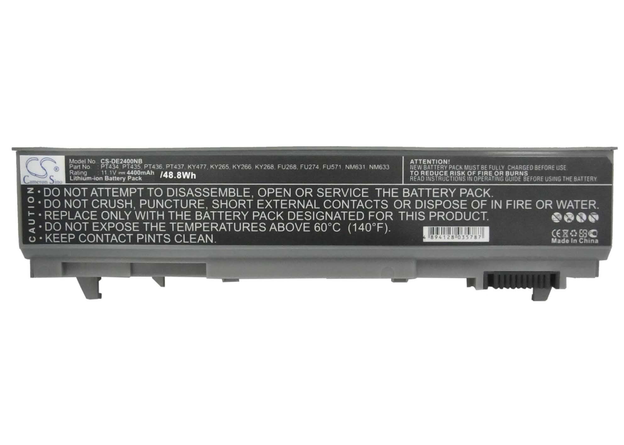 Dell Precision M4400 Laptop Battery 4400mah Li Ion