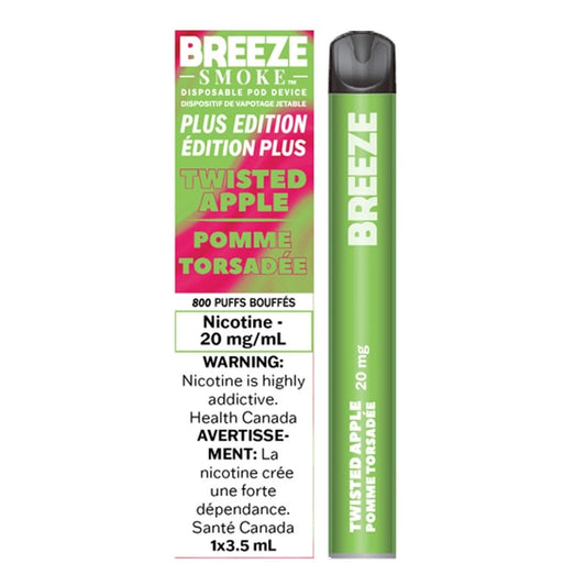 Breeze Pro 0% Nicotine Disposable Vape – The Vapor Shoppe