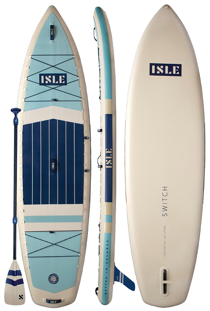 Switch | Inflatable Paddle Board Hybrid Kayak | ISLE | ISLE Paddle Boards