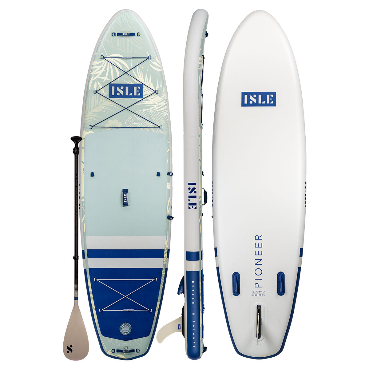 STAGE Y10 Yoga - Inflatable Stand-Up Paddleboard - SUP Board Package (