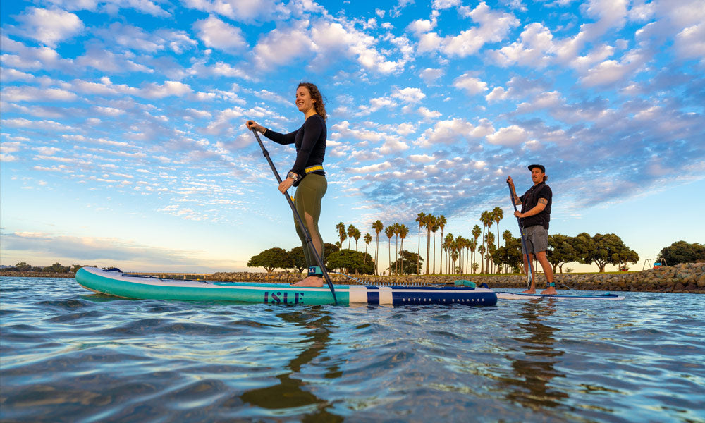 Difference Between Inflatables & Hard Paddle Boards, ISLE, Blog