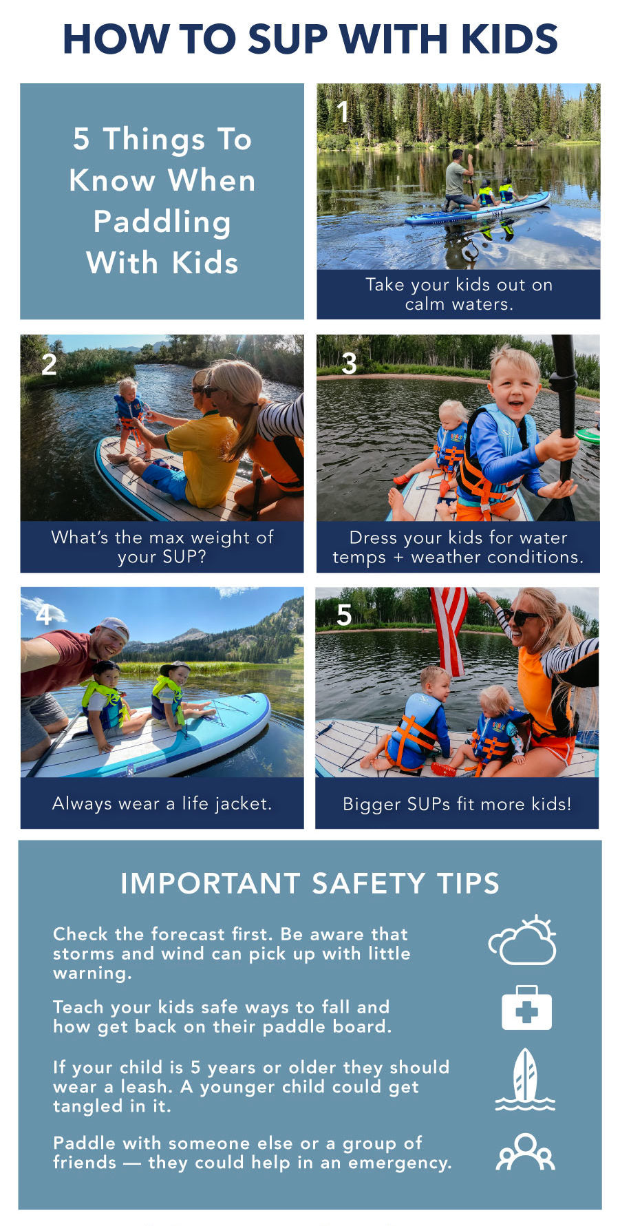 How to Paddle Board with Your Kids, Blog