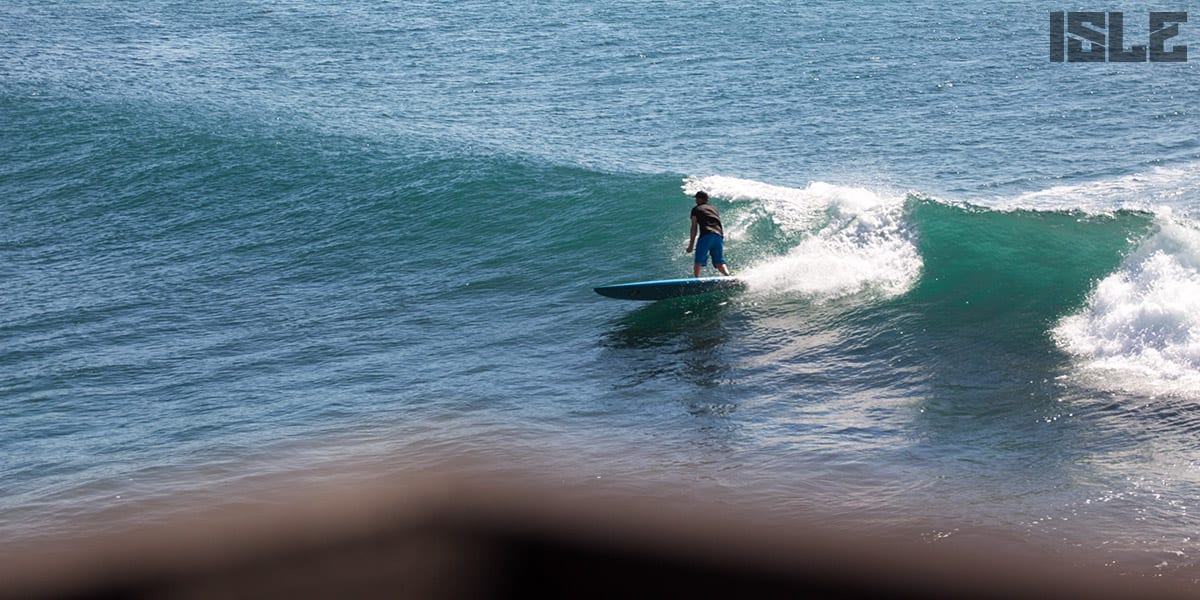 SUP surfing Rosarito Mexico