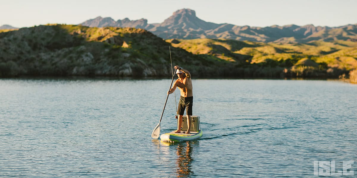 Paddle boarding in Arizona