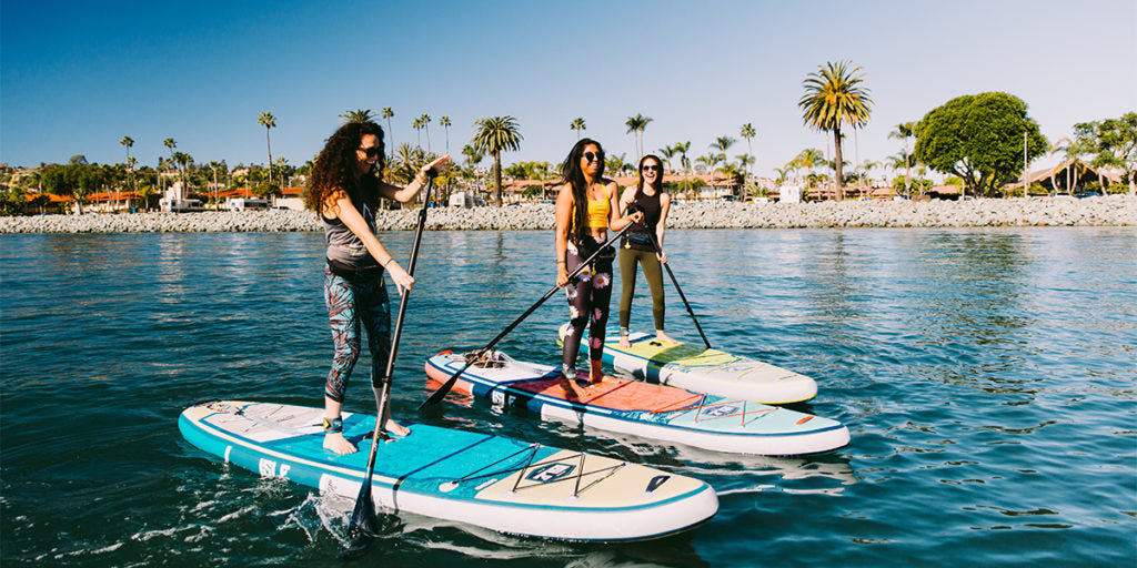 paddle boarding mission bay