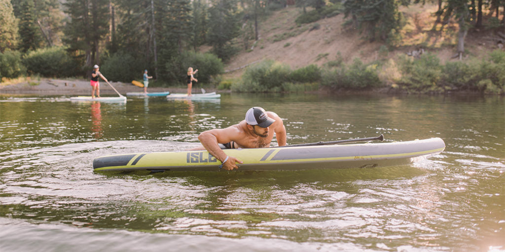 My First Time Fishing on a Paddle Board 