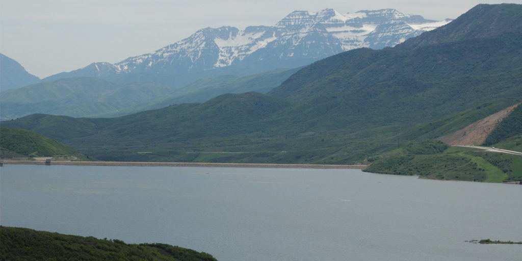 Jordanelle reservoir