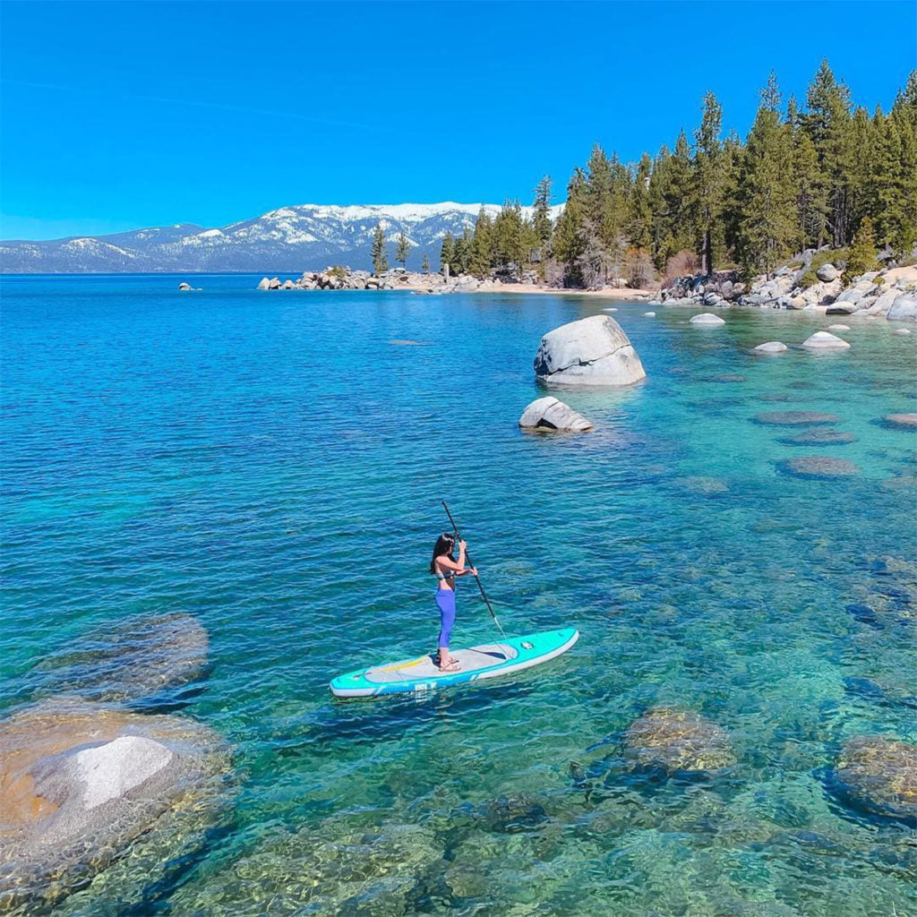 paddle boarding lake tahoe