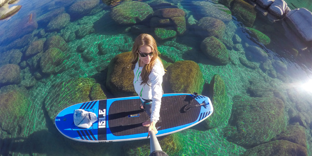 paddle boarding lake tahoe