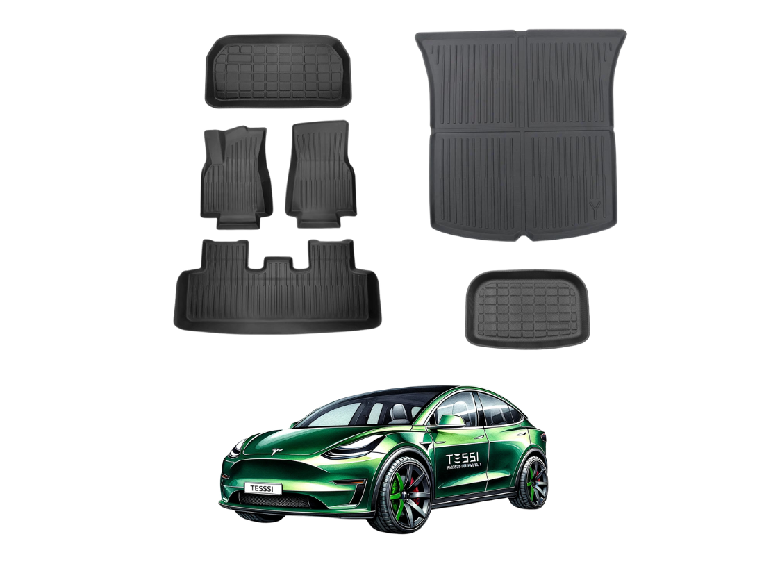 TESSI Greenline Jackpad Wagenheber Pads für das Tesla Model Y (BYD Bat