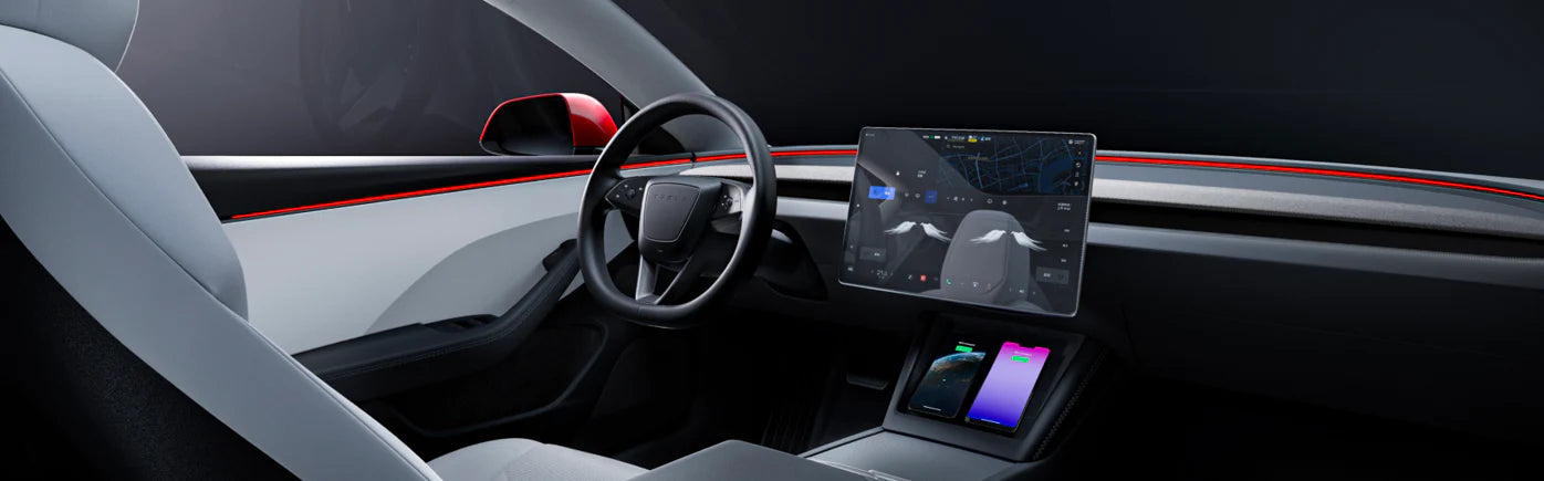 Leistungsspoiler für Tesla 2024 Model 3 Highland - Matt-schwarz