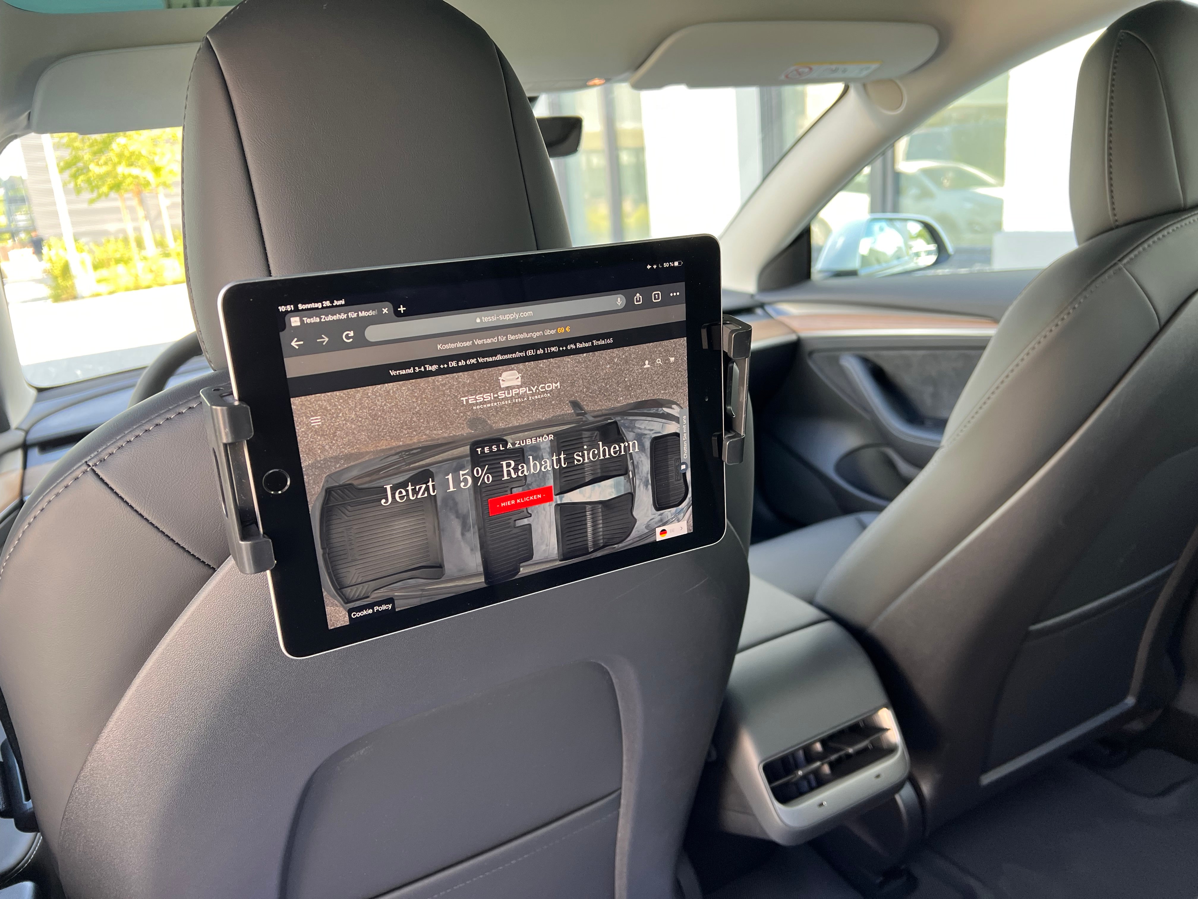 Luxshield Auto Einstiegsleisten Schutz für Tesla Model Y I 2020
