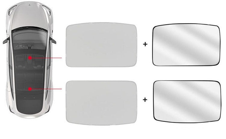 Privacy Shield for Tesla Model 3 - Windshield - One piece