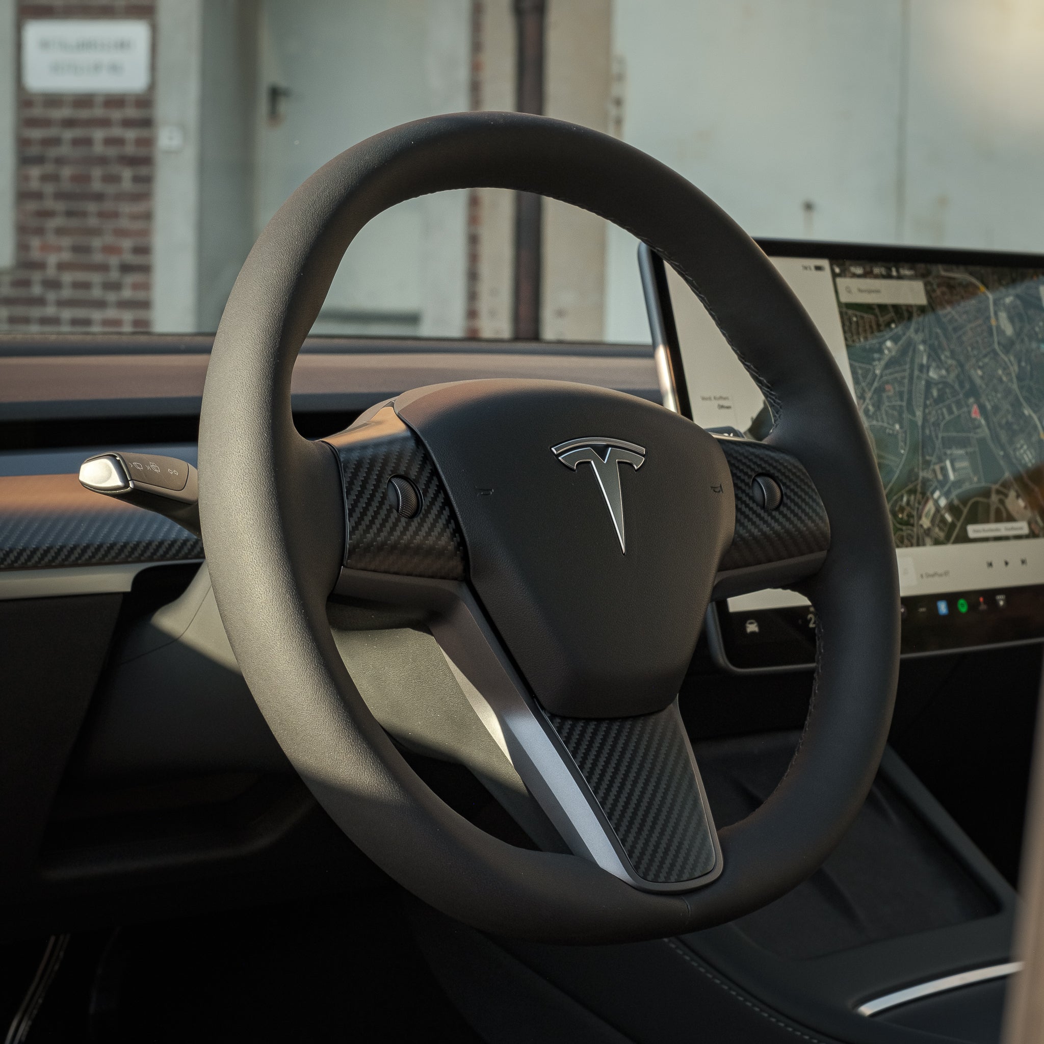 Untere Spiegelabdeckung Ersatz für Tesla Model Y 2020-2023, Seitenspiegel  Abdeckung, Untere Außenspiegelabdeckung Halter Ablage Fahrer, Vordere