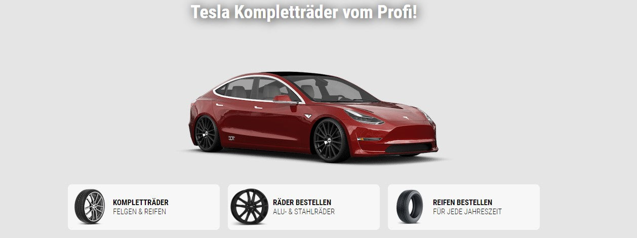 Winterreifen und Winterräder für Tesla: Top 10 Felgen und Reifen für Tesla  Model Y und Model 3 - felgenoutlet Blog - Alles rund ums Rad, Events & die  automotive Szene