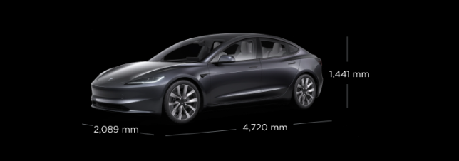 Das Tesla Model 3 2024 Standard Range