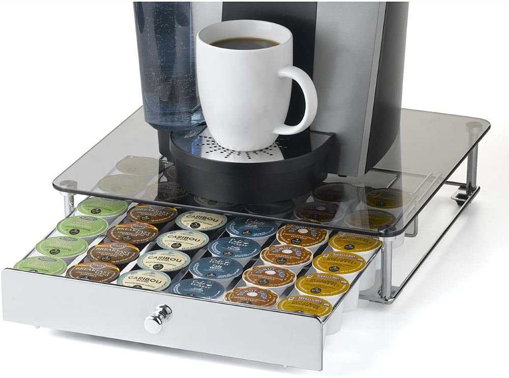 Nifty Solutions Coffee Pod Carousel – Compatible with K-Cups, 35 Pod  Capacity, Black