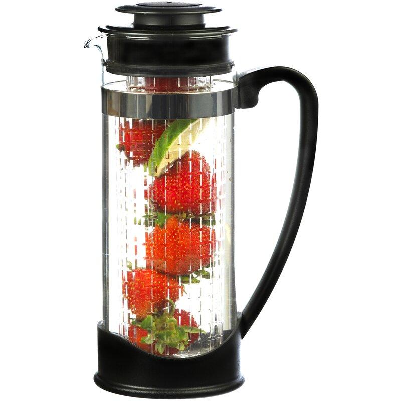 Grosche Rio Glass Water Pitcher and Drink Infuser 1 Litre