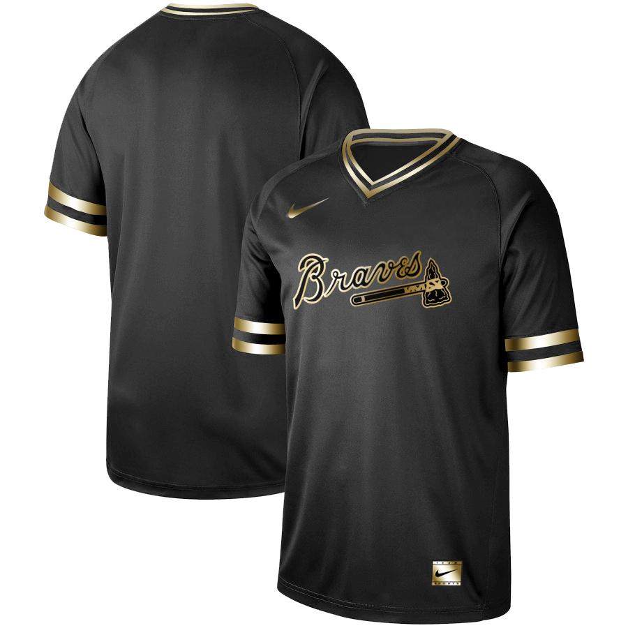 Men Black Gold Edition Mlb Jersey 