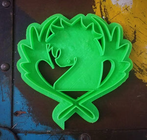 3d Printed Cookie Cutter Inspired By Fairy Tail Blue Pegasus Guild Cre Doughboy S Attic